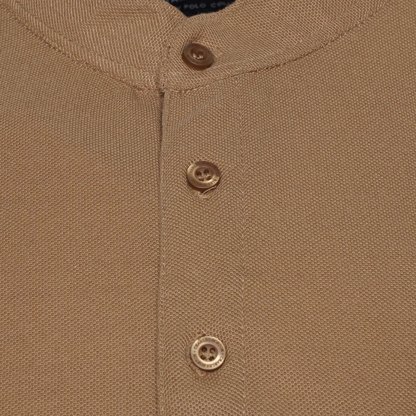 Charles Norton Grandad Collar Polo Shirt