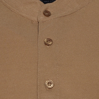 Charles Norton Grandad Collar Polo Shirt