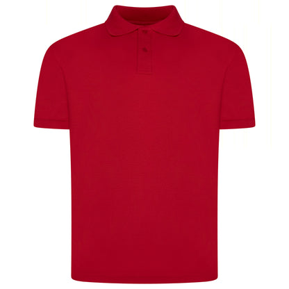 Enfari Short Sleeve Pique Polo Shirt