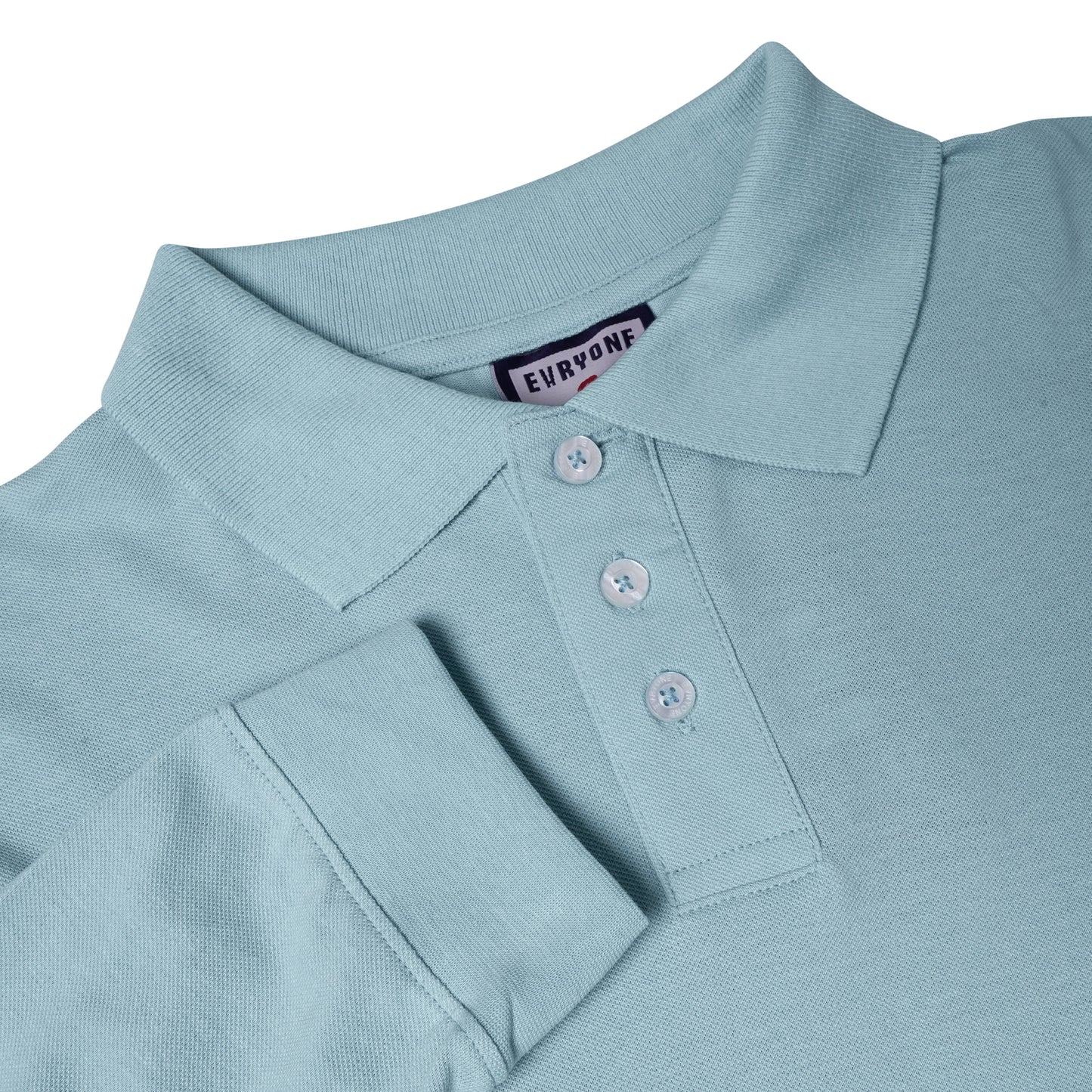 Evryone Long Sleeve Polo Shirt