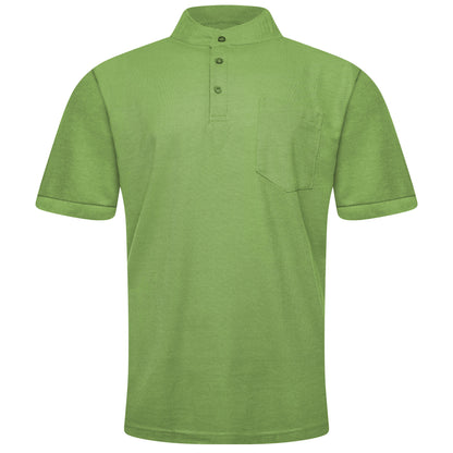 Charles Norton Grandad Collar Polo Shirt