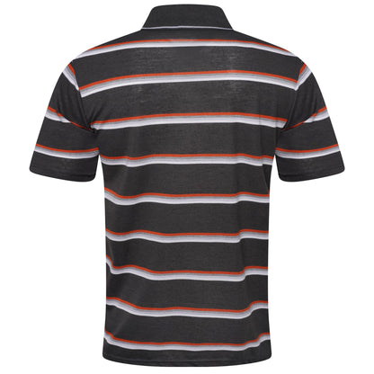 Charles Norton Brenden Striped Polo Shirt