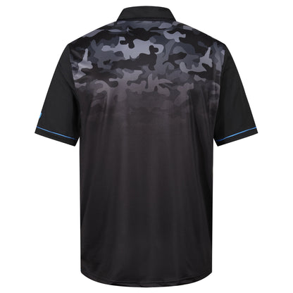 Island Green Camo Print Golf Sport Polo Shirt