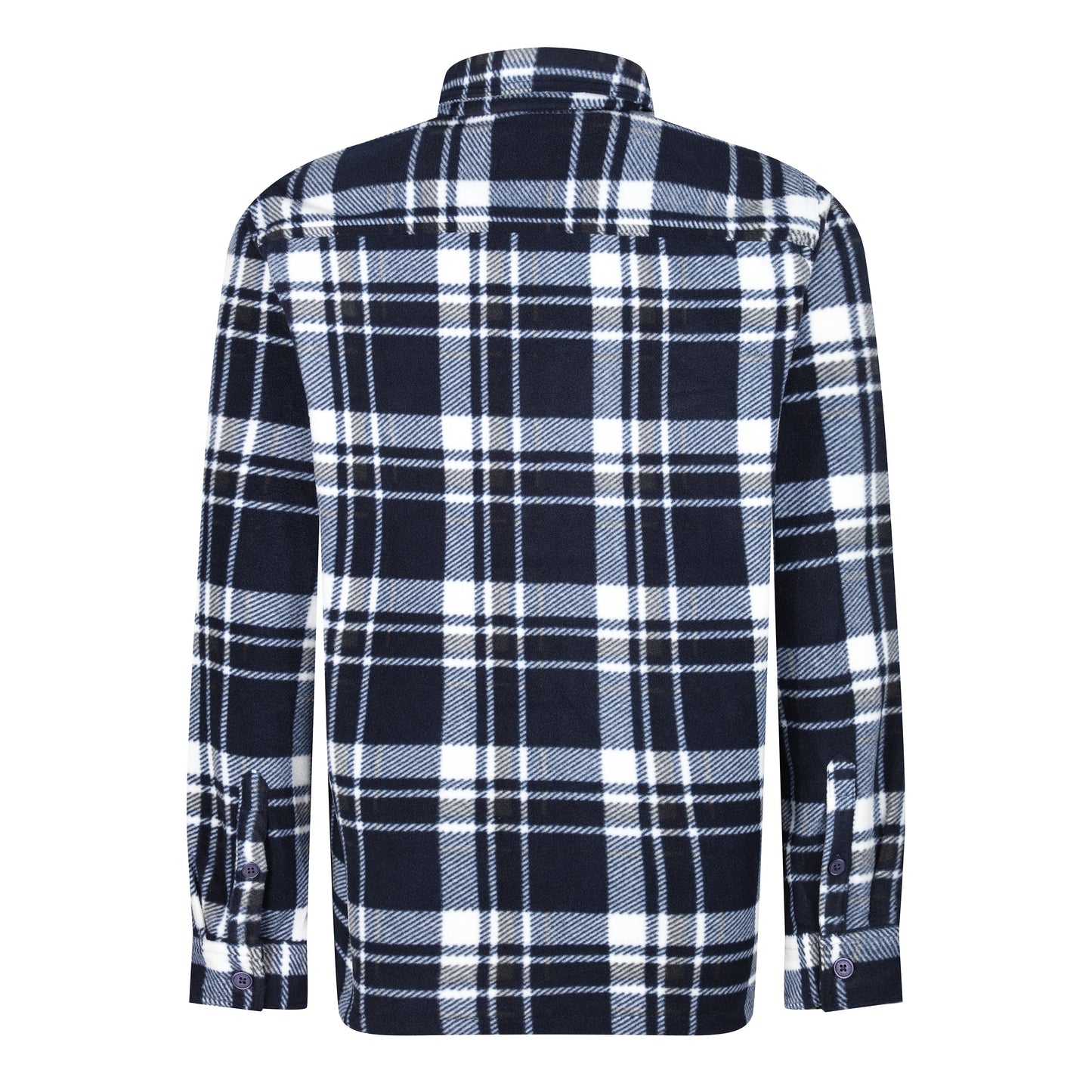 Brave Soul Belfast Check Fleece Overshirt