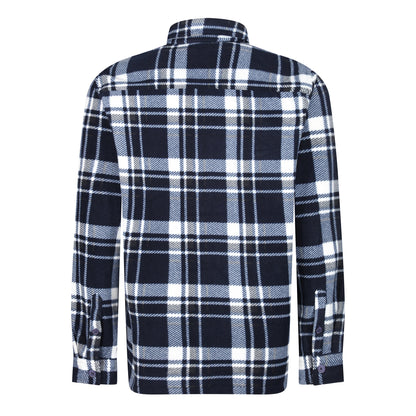 Brave Soul Belfast Check Fleece Overshirt