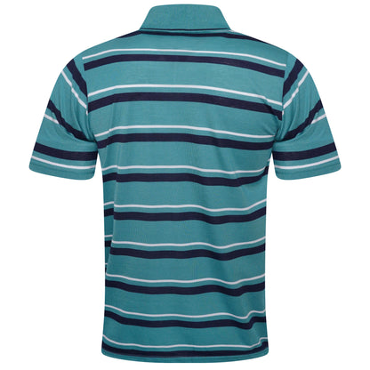 Charles Norton Brenden Striped Polo Shirt