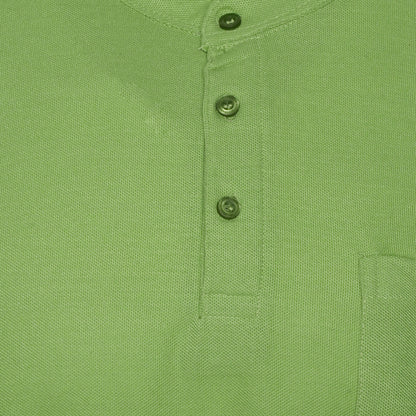 Charles Norton Grandad Collar Polo Shirt