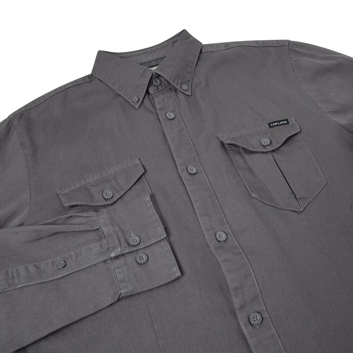 TL London 2 Pocket Long Sleeve Shirt