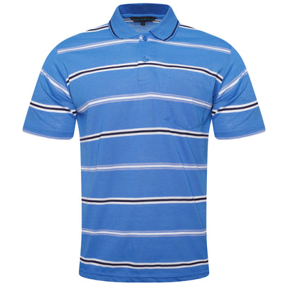 Charles Norton Brenden Striped Polo Shirt