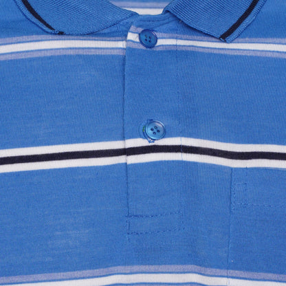 Charles Norton Brenden Striped Polo Shirt