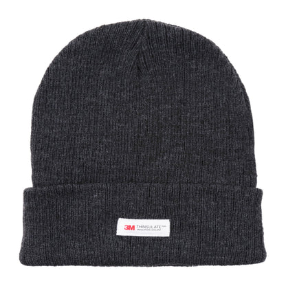 HeatGuard Thinsulate Ribbed Thermal Beanie Hat