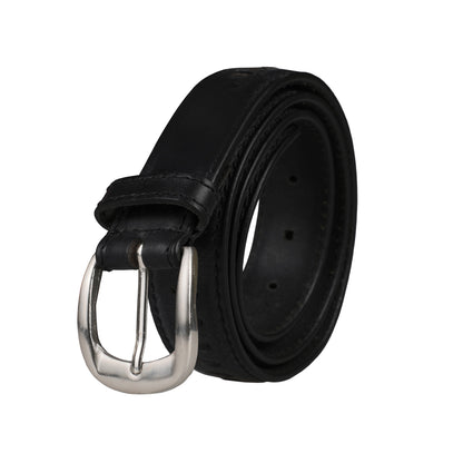 Outback 1.25" Wide Straight Stitch Full Grain Leather Belt