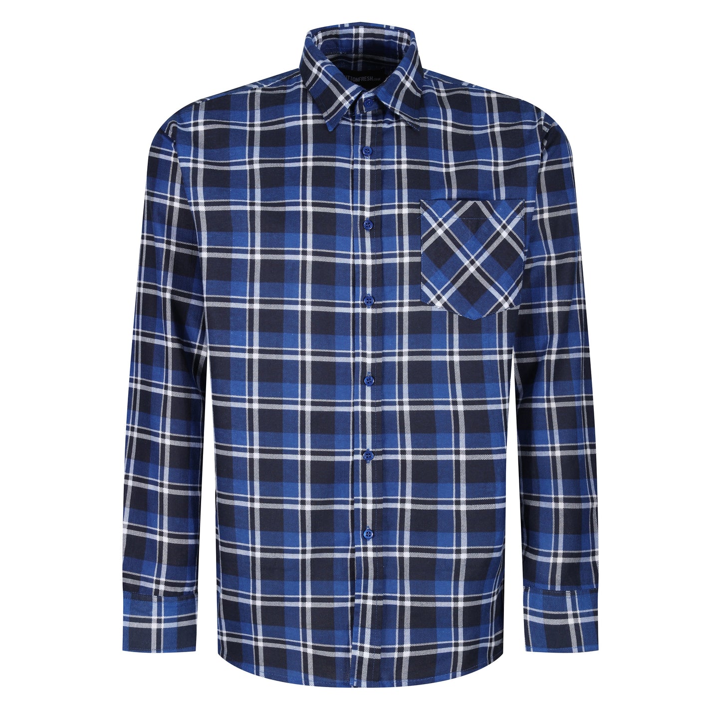 ButtonFresh Brushed Cotton Check Shirt