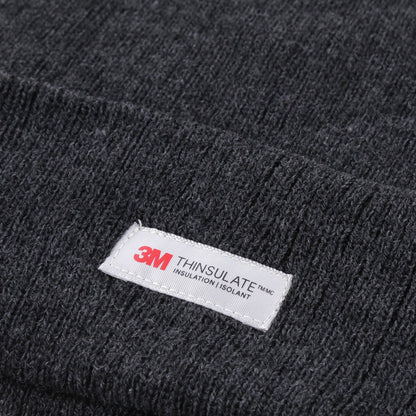 HeatGuard Thinsulate Ribbed Thermal Beanie Hat