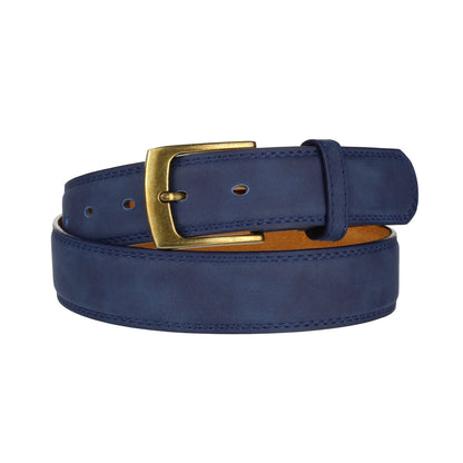 Forest 1.25" Wide Bonded Nubuck Leather Belt
