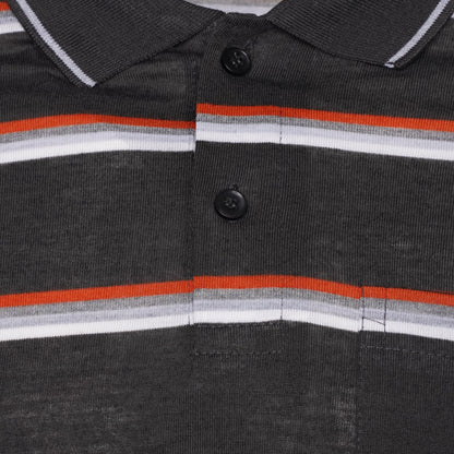 Charles Norton Brenden Striped Polo Shirt