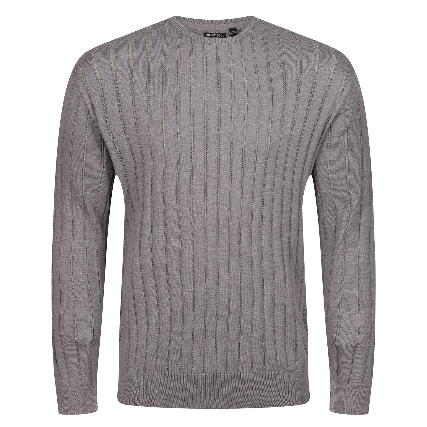 Brave Soul Bovec Crew Neck Jumper