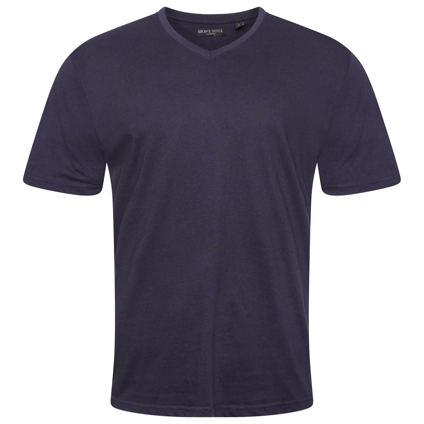 Brave Soul Saint Cotton V Neck T-Shirt