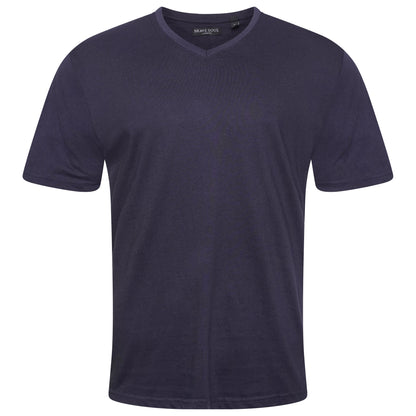 Brave Soul Saint Cotton V Neck T-Shirt