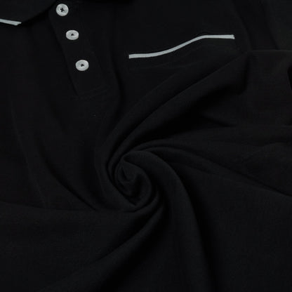 Evryone Contrast Tipped Polo Shirt