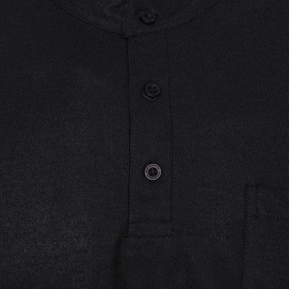 Charles Norton Grandad Collar Polo Shirt