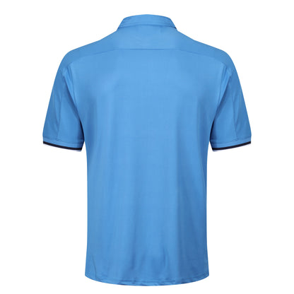 Island Green Geometric Print Golf Sport Polo Shirt