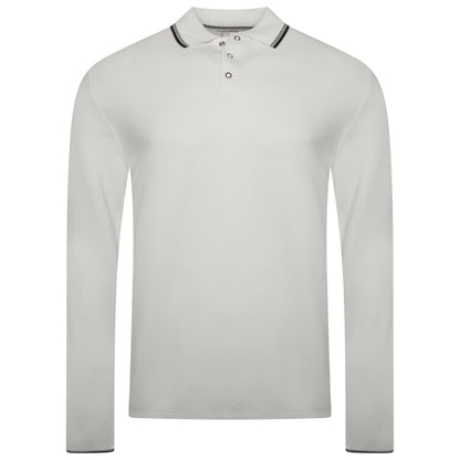 M&S Long Sleeve Cotton Modal Polo Shirt