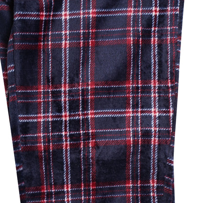 ButtonFresh Plush Luxury Check Lounge Pants