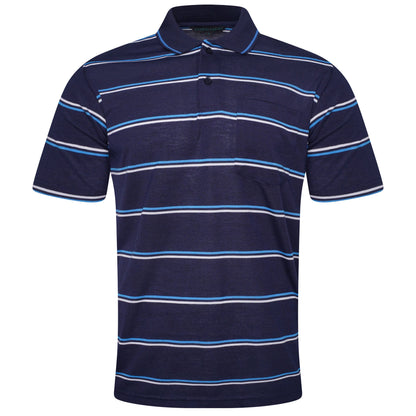 Charles Norton Brenden Striped Polo Shirt