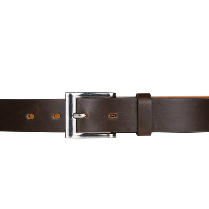 Forest 1" Wide Square Buckle Bonded Leather Belt
