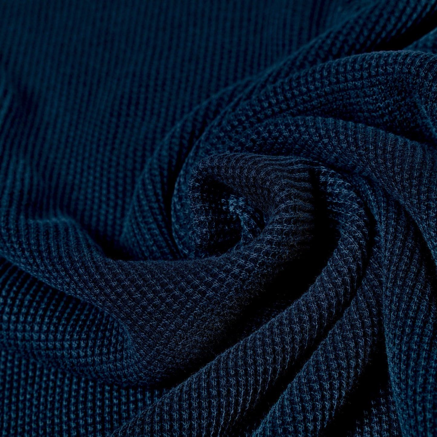 M&S Henley Waffle Long Sleeve Top