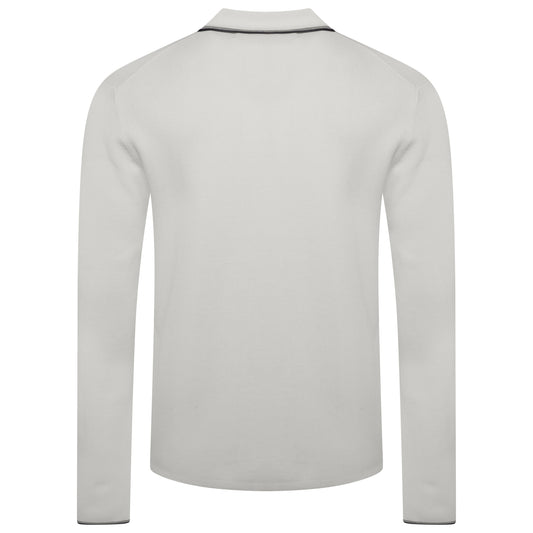 M&S Long Sleeve Cotton Modal Polo Shirt