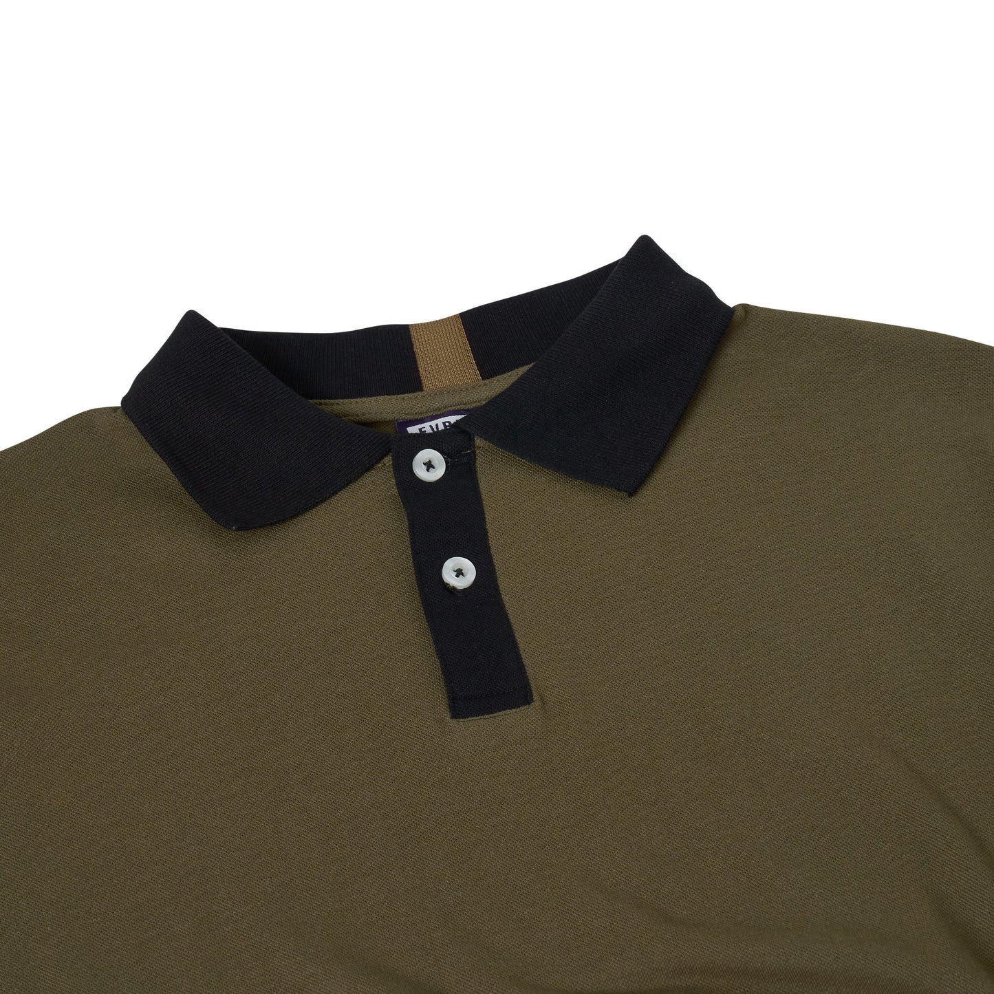 Evryone Contrast Collar Polo Shirt