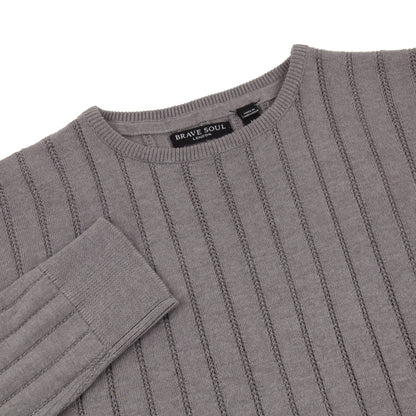 Brave Soul Bovec Crew Neck Jumper