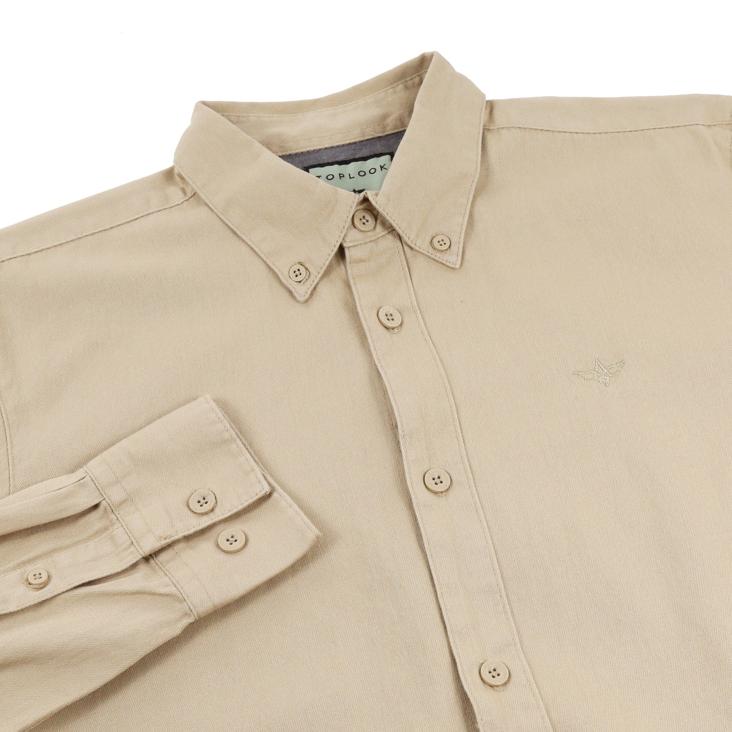 TL London Embroidered Logo Long Sleeve Shirt