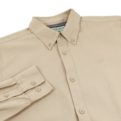 TL London Embroidered Logo Long Sleeve Shirt