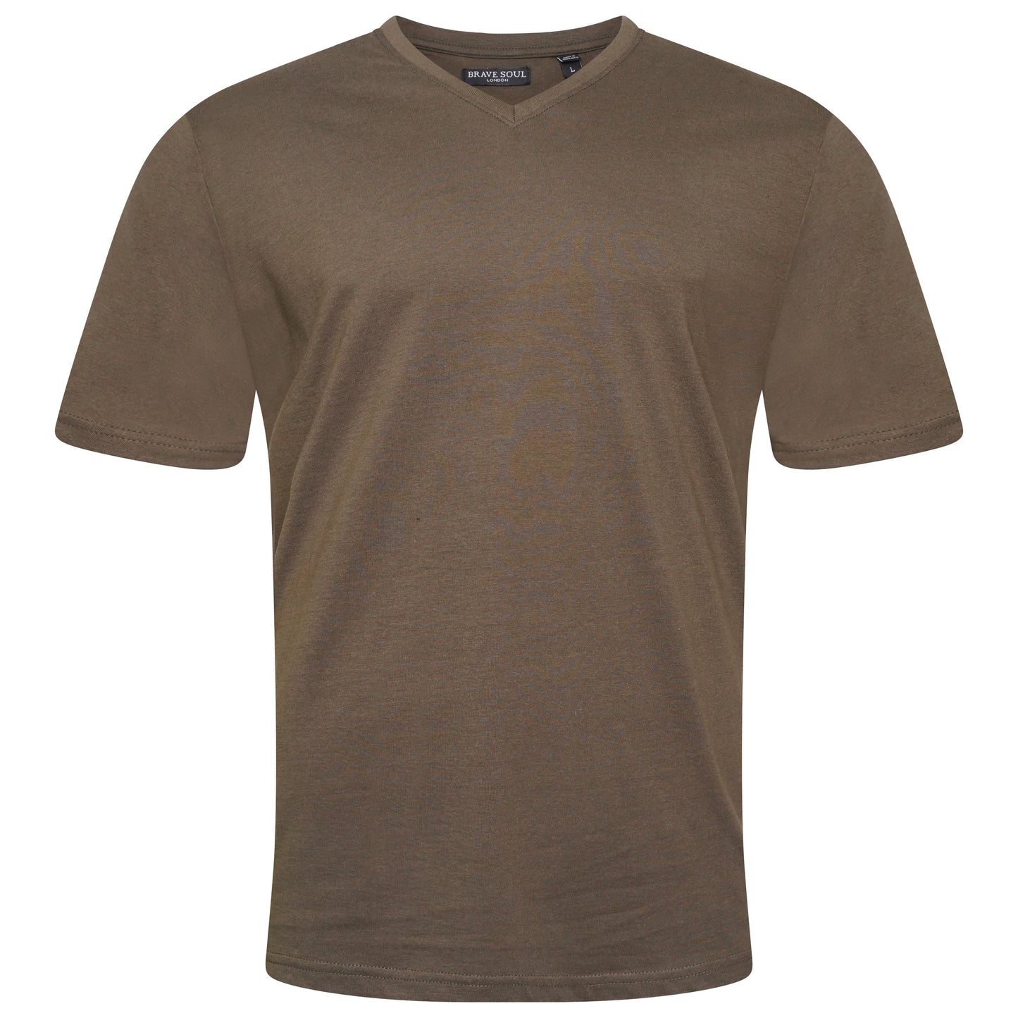 Brave Soul Saint Cotton V Neck T-Shirt