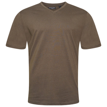 Brave Soul Saint Cotton V Neck T-Shirt