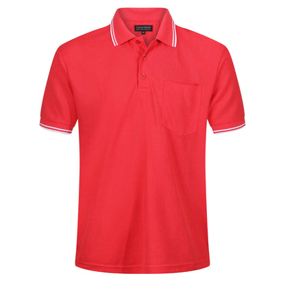 Charles Norton Casual Tipped Polo Shirt
