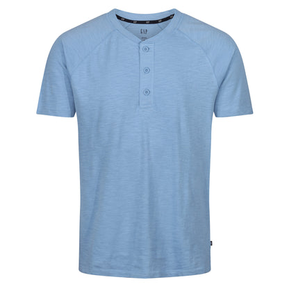 GAP Short Sleeve Henley T-Shirt
