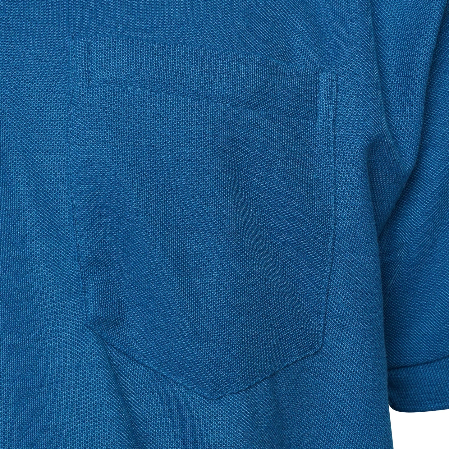 Charles Norton Grandad Collar Polo Shirt