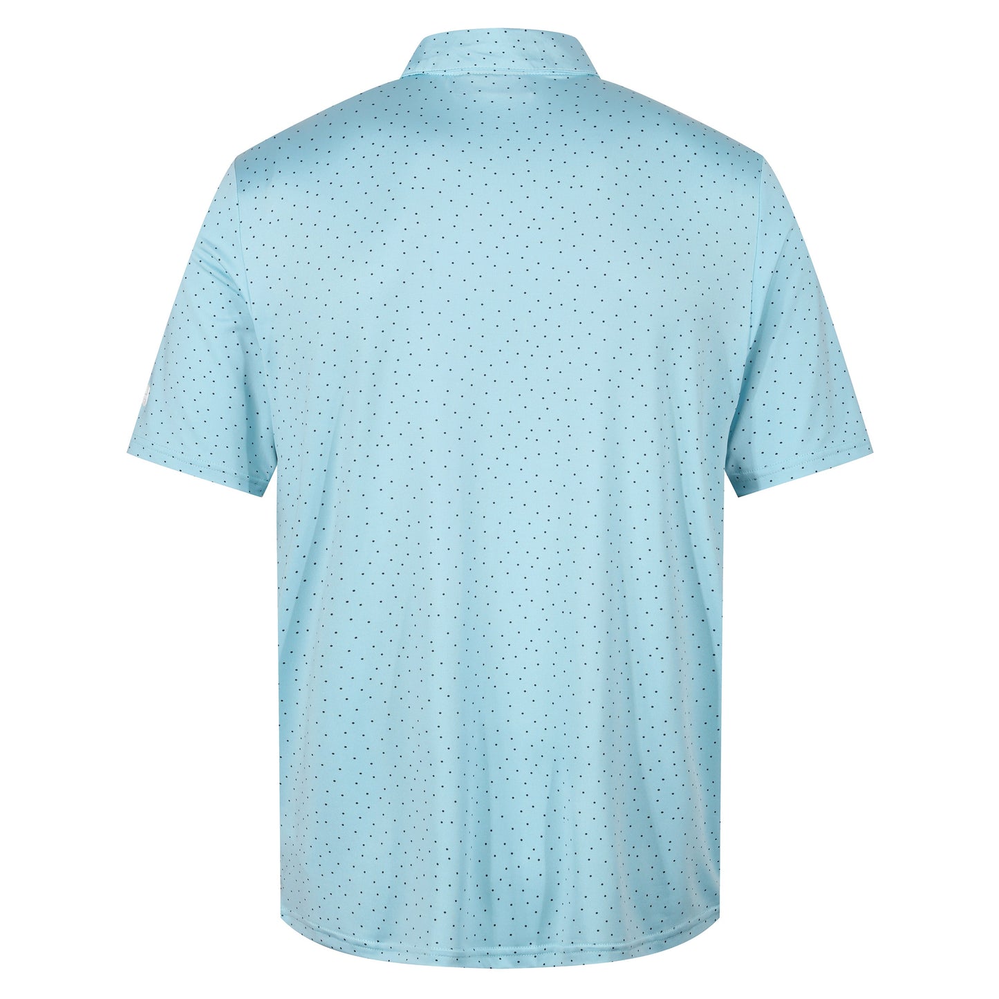 Island Green Dot Print Golf Sport Polo Shirt