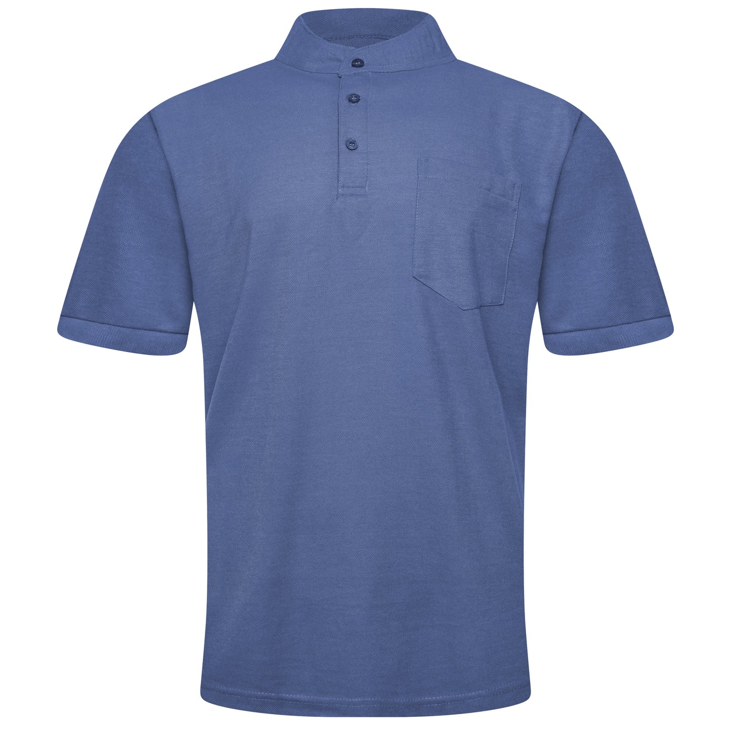 Charles Norton Grandad Collar Polo Shirt