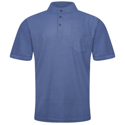 Charles Norton Grandad Collar Polo Shirt