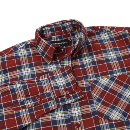 ButtonFresh Brushed Cotton Check Shirt
