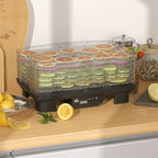 40-70? Six-Tray Food Dehydrator - Black