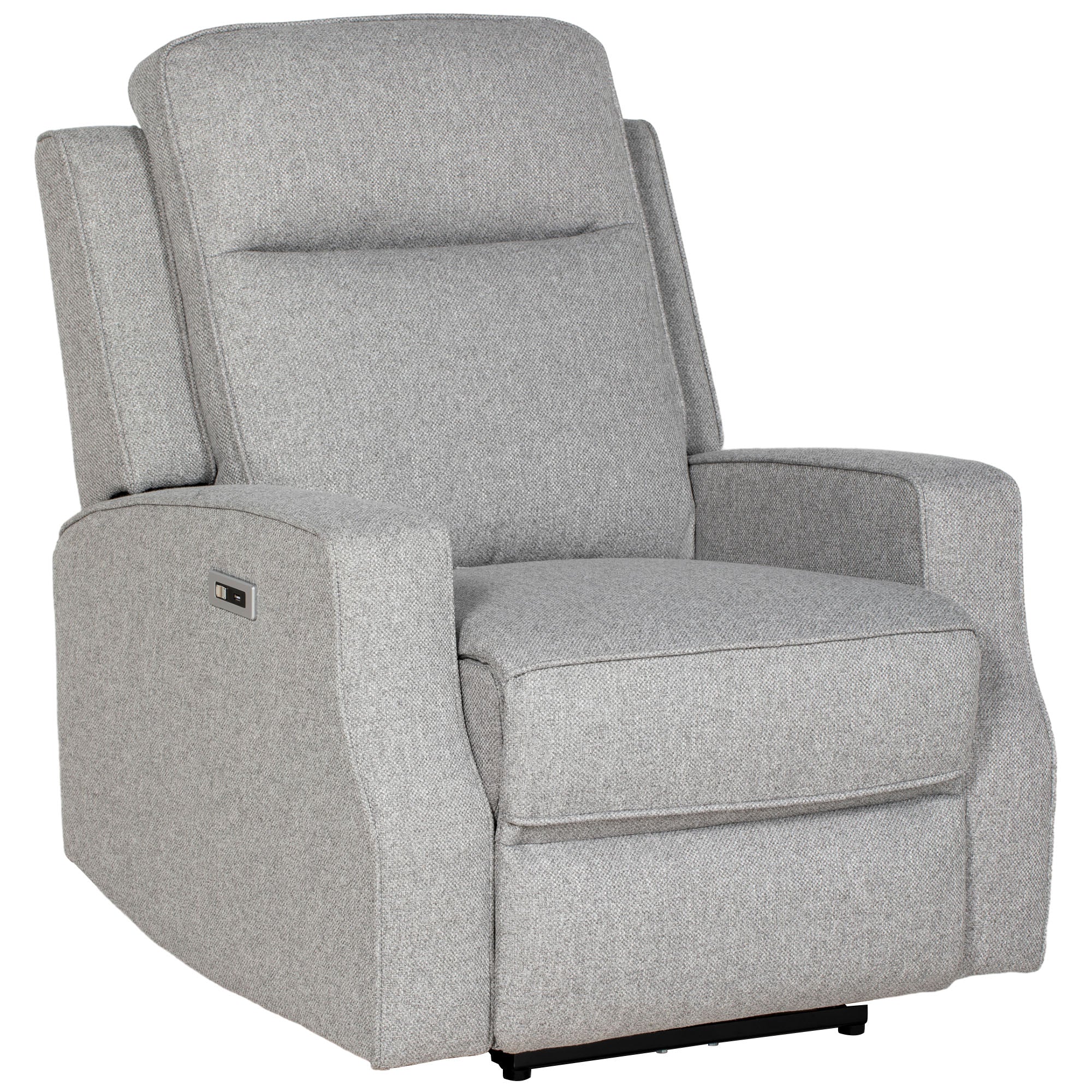 HOMCOM 150° Electric Reclining Chair, with USB port and Footrest - Grey
