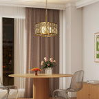 72 Glass Crystallite Chandelier - Gold-Tone