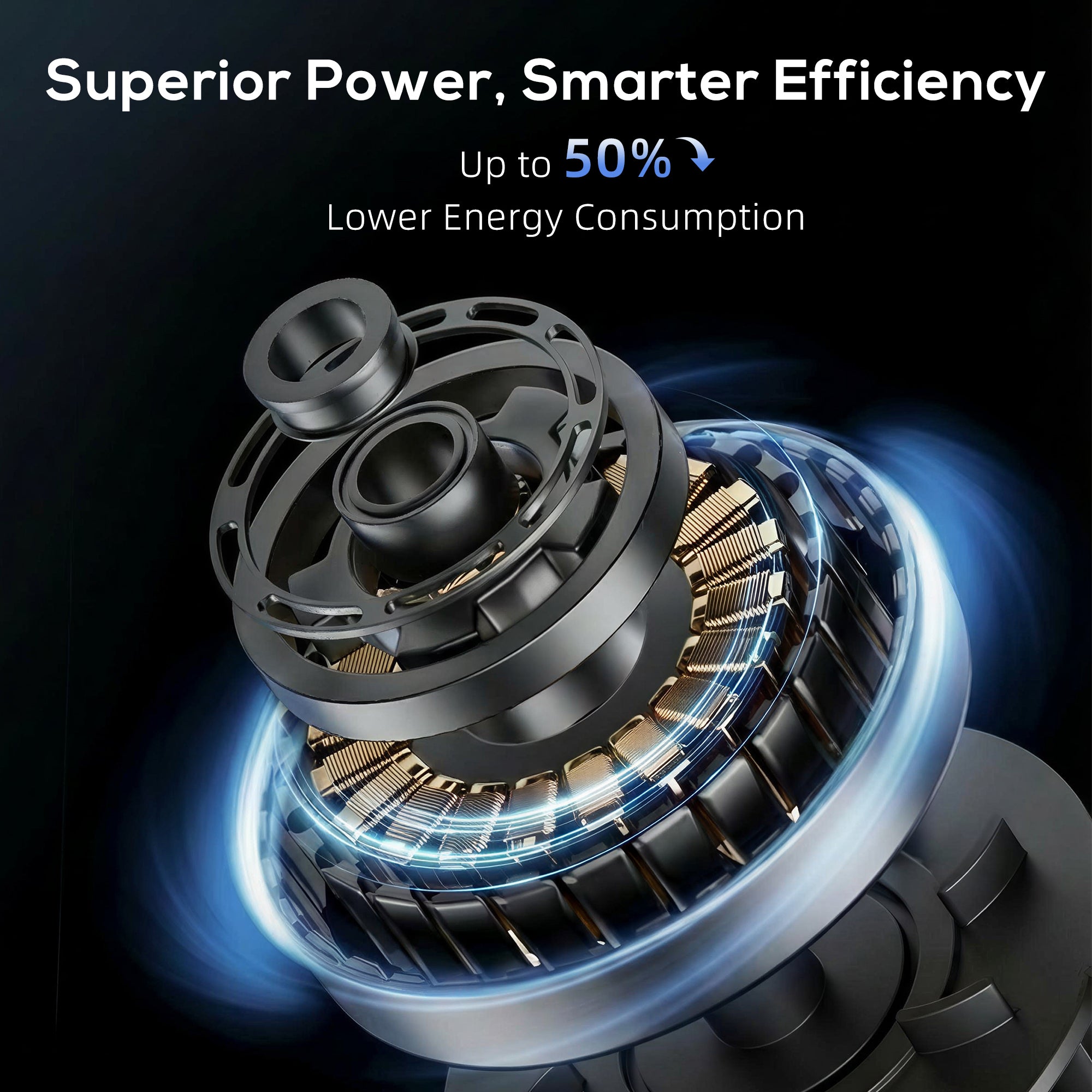 28dB Tower Fan for Bedroom, 36 inch, 8 m/s Velocity Standing Cooling Fan with 80° Oscillating, BLDC Motor, 12 Speeds, LED Display, 4 Modes, 12H Timer, Remote Control, Black
