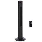 46" Oscillating Tower Fan with Remote Control, 12H Timer, 3 Speed, 4 Modes, Quiet Cooling Fans, Electric Floor Standing Fan for Home Bedroom Office, Black
